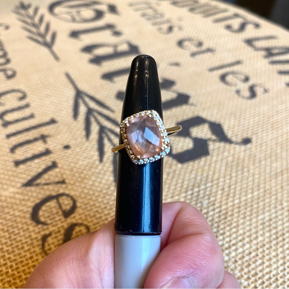 14K Rose Gold Meredith Leigh Morganite Ring